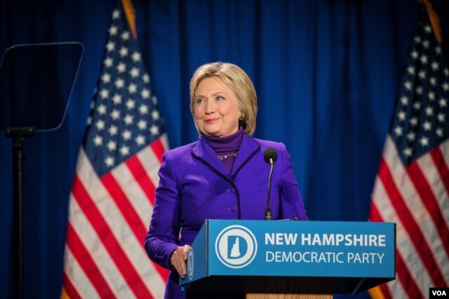 Bà Clinton kêu gọi người ủng hộ hướng về những cuộc bầu cử sơ bộ phía trước, nơi bà được ủng hộ mạnh mẽ.
