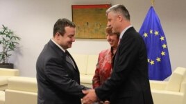 Thaçi e Daçiç zotohen për zbatimin e marrëveshjes