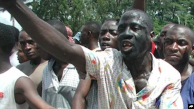 Young Patriots are threatening a return to the streets where they have won previous victories for incumbent President Laurent Gbagbo. (File Photo)
