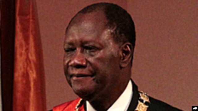 Ivory Coast President Alassane Ouattara (file photo)