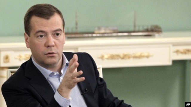 Russian President Dmitry Medvedev