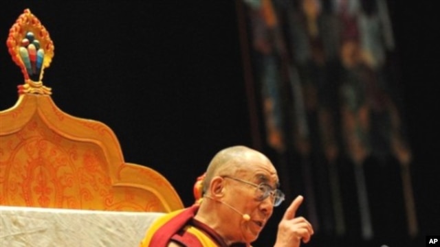 Exiled spiritual leader of Tibet, the Dalai Lama, begins an "Awakening the Mind" teaching in Sydney, 01 Dec 2009