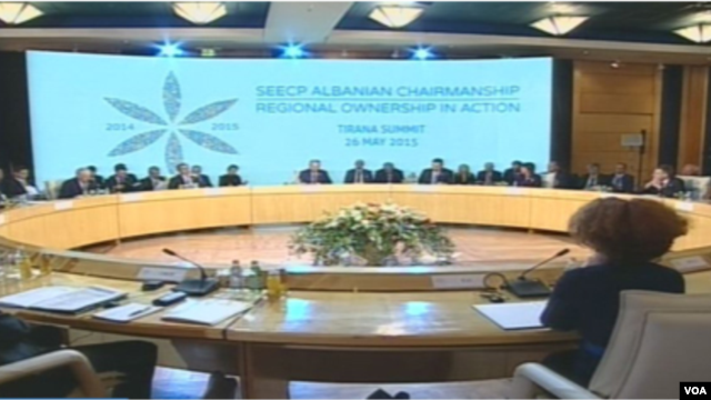 Samitu šefova država i vlada zemalja učesnica Procesa saradnje u Jugoistočnoj Evropi SEECP u Tirani, 26. maja 2015.