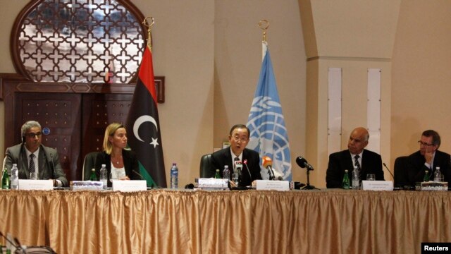 سخنرانی بان کی مون، دبیرکل سازمان ملل متحد در نشست صلح لیبی - طرابلس، ۱۹ مهر ۱۳۹۳