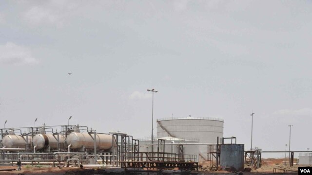 A South Sudan oil production facility in Unity State.