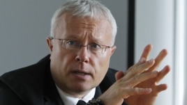 Alexander Lebedev, chairman of Russia's National Reserve Corporation, speaks during an interview with Reuters journalists in Moscow September 25, 2012.