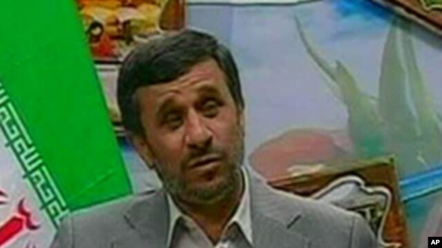 Iranian President Mahmoud Ahmadinejad (file photo)
