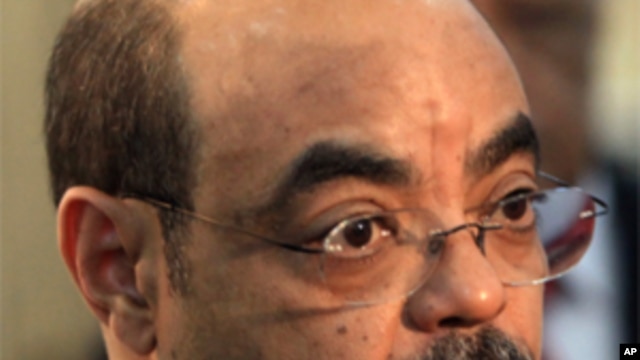 Ethiopian Prime Minister Meles Zenawi (File Photo)
