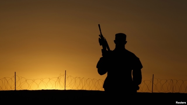 A US soldier in Afghanistan's Zabul province (file photo).