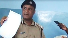 Mmoja wa makamishna wa jeshi la polisi nchini Tanzania.