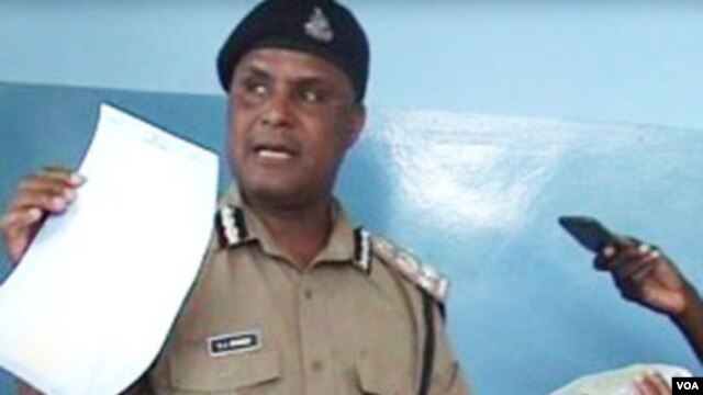 Mmoja wa makamishna wa jeshi la polisi nchini Tanzania.