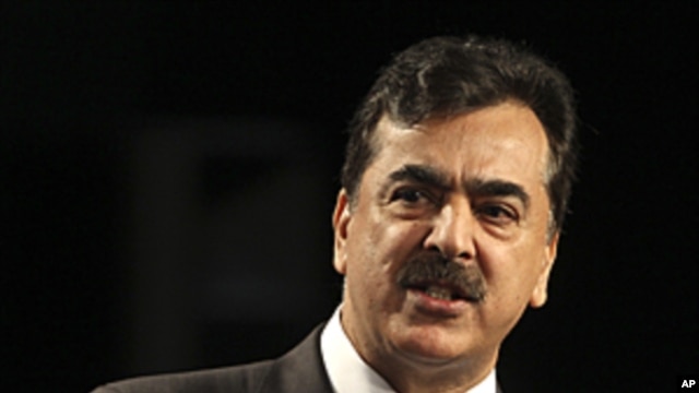 Pakistan's Prime Minister Yousaf Raza Gilani, (File).