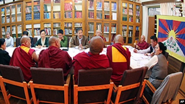 Speaker Penpa Tsering presides over a meeting of the members of the Central Tibetan Administration (File photo)