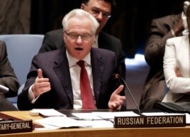 Đại sứ Nga tại LHQ Vitaly Churkin nói với Hội đồng Bảo an là Moscow chống lại Tòa án vì lo ngại là tòa này sẽ không vô tư.