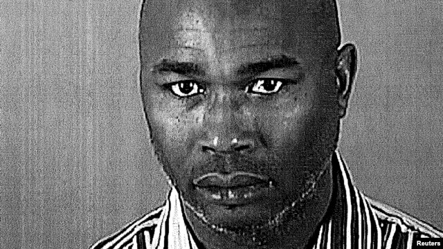 Franklin Hauguton Radclife, un hombre de 45 años, es el sospechoso. La foto fue difundida por las autoridades. 