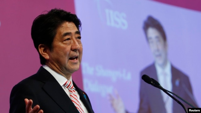 Thủ tướng Nhật Bản Shinzo Abe.
