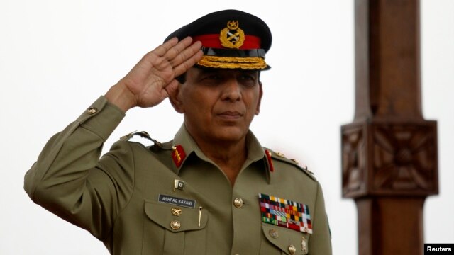 Tư lệnh Quân đội Pakistan, Đại tướng Ashfaq Parvez Kayani.