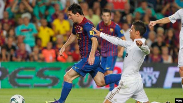 Con 34 goles Messi supera a Cristiano Ronaldo que suma 32, como goleador de la Liga de España.