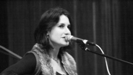 Levine performs live on a South African radio station (L. Levine)