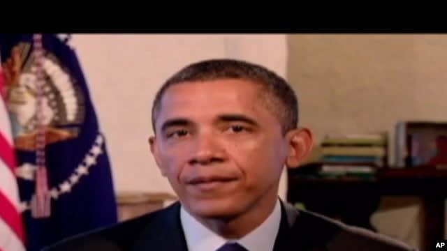 Misye Obama pandan lap delivre mesaj li mete chak samdi devan pèp ameriken an