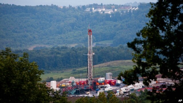 Planta de gas natural en Morgantown, West Virginia. La oferta excede la demanda de gas natural líquido.