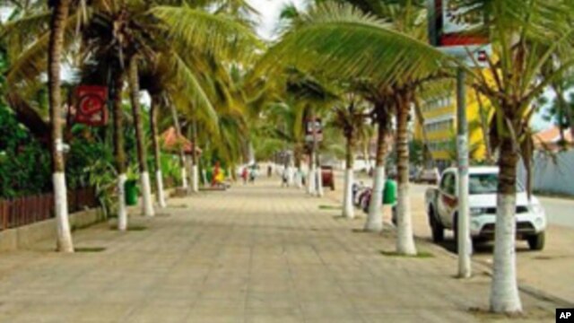 Aspecto da cidade do Sumbe