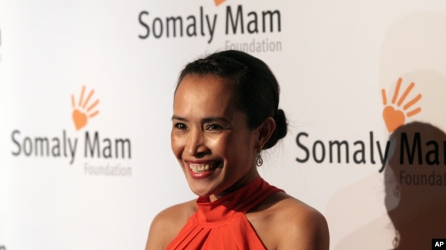 Author and human rights advocate Somaly Mam attends the Somaly Mam Foundation Gala on Wednesday, Oct. 23, 2013 in New York. (Photo by Andy Kropa/Invision/AP)
