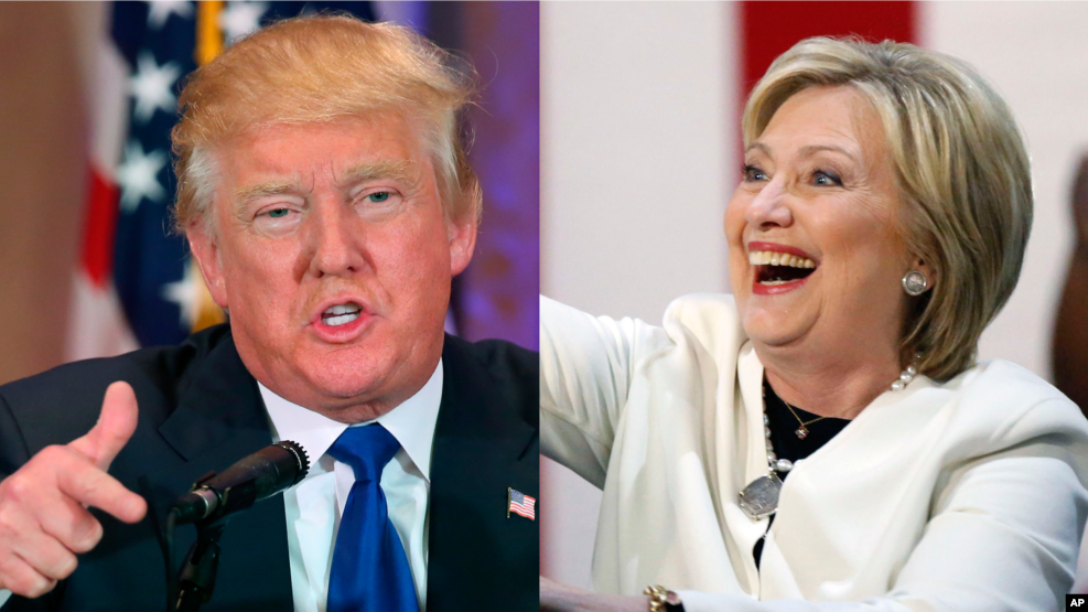 Donald Trump y Hillary Clinton se enfrentarán en el primer debate presidencial el 26 de septiembre de 2016.