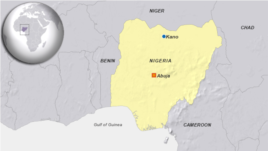 map, Kano, Nigeria