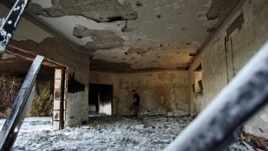 Ruins of the U.S. consulate in Benghazi, Libya, 10.2.2012.