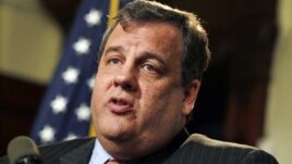 New Jersey Governor Chris Christie answers a question during a news conference in Trenton, New Jersey, December 7, 2012.