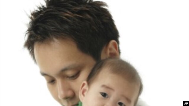 A man's testosterone level drops by about half immediately after the birth of his child, then rebounds somewhat, according to a new study.