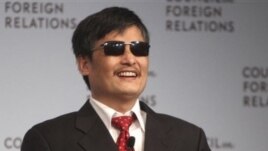 Chen Guangcheng speaks at the Council on Foreign Relations, New York, May 31, 2012.