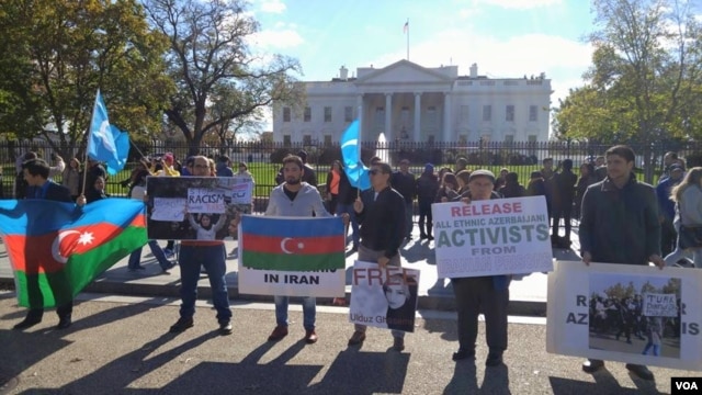 Güneyli fəalların Ağ Ev qarşısında aksiyası