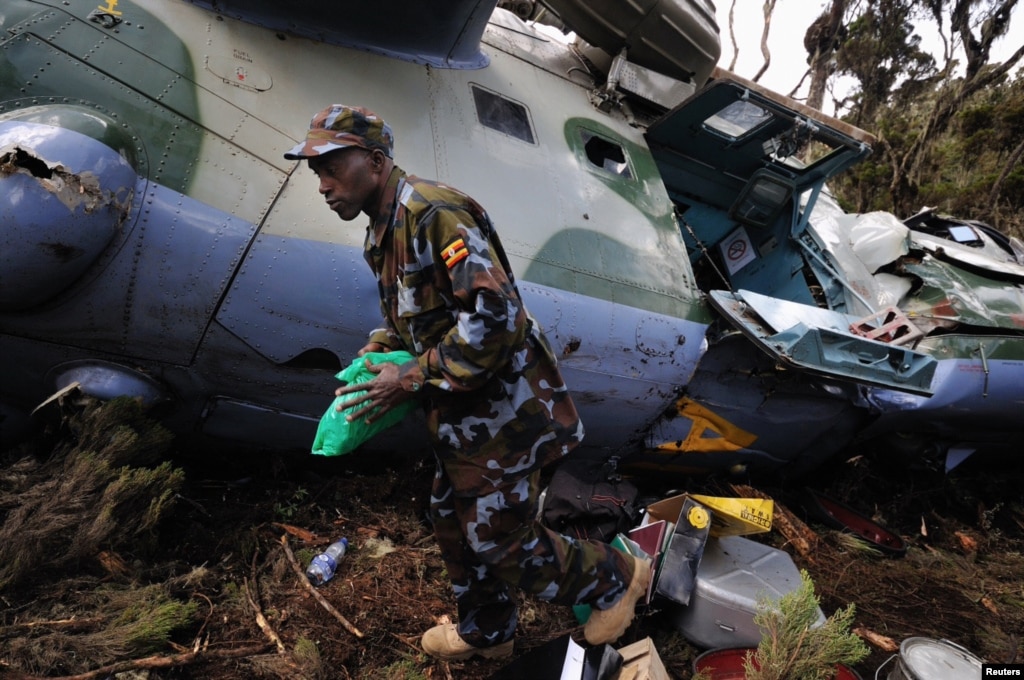 Kenya All Bodies Recovered From Ugandan Helicopter Crash