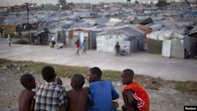 Jedan od kampova blizu prestonice Haitija 