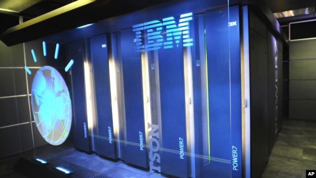 IBM提供的显示其电脑系统的照片（资料照片）