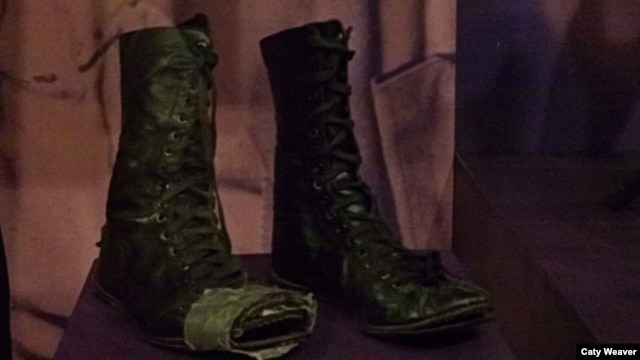 Patti Smith's boots