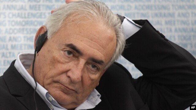 Cựu Tổng Giám đốc Quỹ Tiền tệ Quốc tế Dominique Strauss-Kahn.
