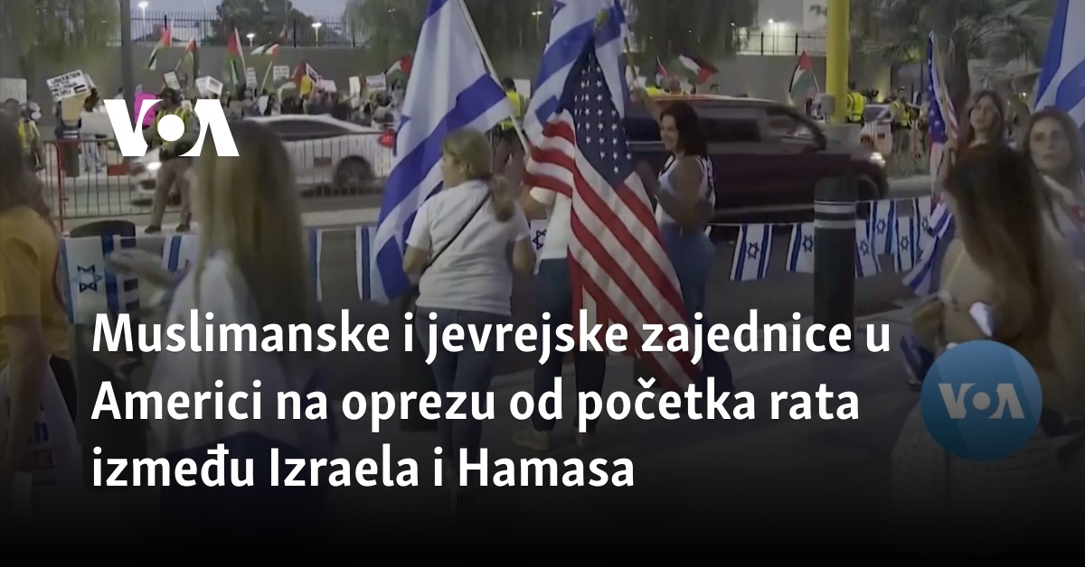 Muslimanske I Jevrejske Zajednice U Americi Na Oprezu Od Po Etka Rata