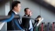 North Korea's First Vice Foreign Minister Kim Kye Gwan, right, waves as he arrives in Beijing, China, June 18, 2013.