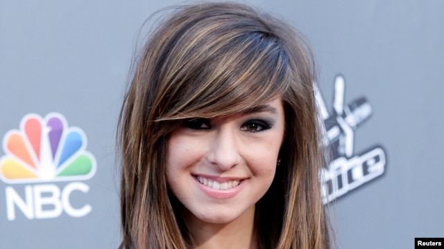 Nữ ca sĩ Christina Grimmie.