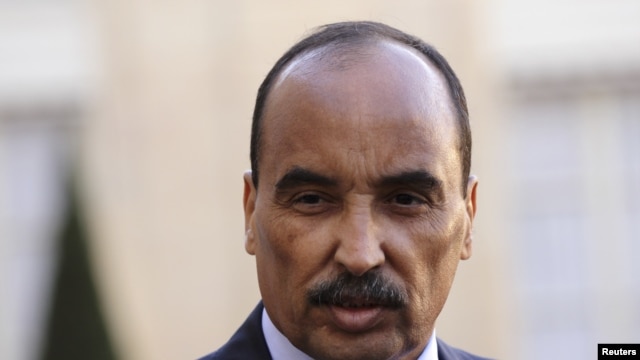  Shugaban kasar Mauritania Mohamed Ould Abdel Aziz 
