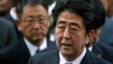 FILE - Japan's Prime Minister Shinzo Abe speaks to the media.