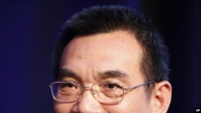 Justin Yifu Lin, World Bank chief economist, speaks about China's economy in 2010, at the New York Stock Exchange (File Photo)