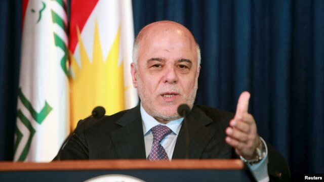 Thủ tướng Iraq Haider al-Abadi.