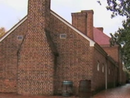 The renovated quarters include two one-story structures added at Mount Vernon shortly after George Washington became president.