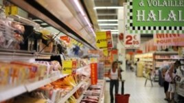 Halal hrana na policama Core, u Francuskoj