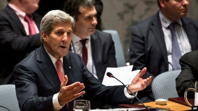 Ngoại trưởng Hoa Kỳ John Kerry đã chủ tọa cuộc họp cấp bộ trưởng của Hội Đồng Bảo An LHQ để bàn về Iraq.