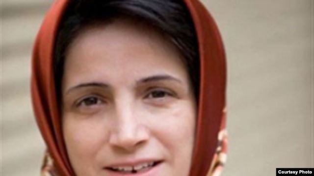 Iranian human rights activist Nasrin Sotoudeh ended a 49-day hunger strike Tuesday after authorities lifted a travel ban on her daughter.
